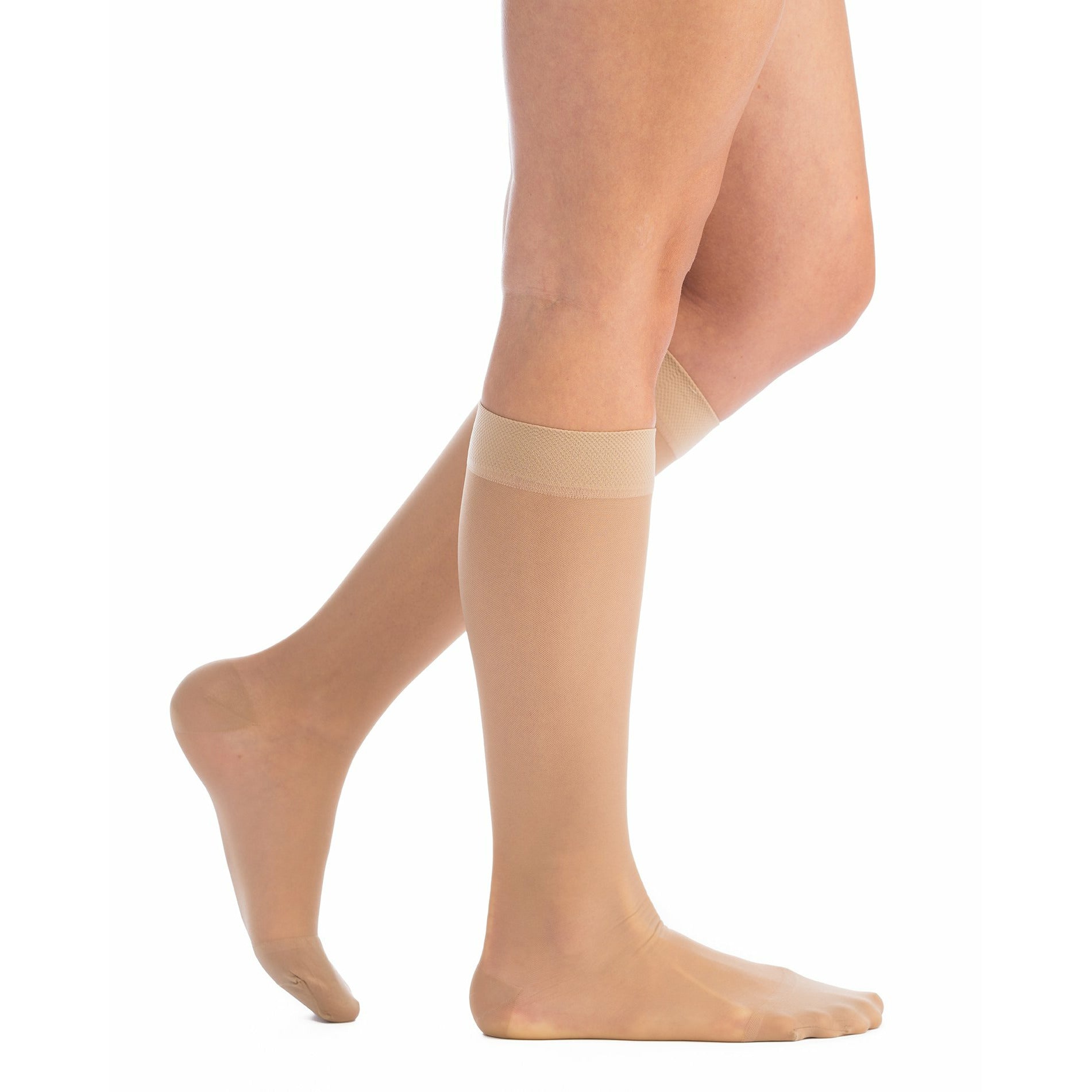 Closed Toe 8-15 mmHg Sheer Compression Leg Ultra Thin Socks - 2 Pairs –  HealthyNees
