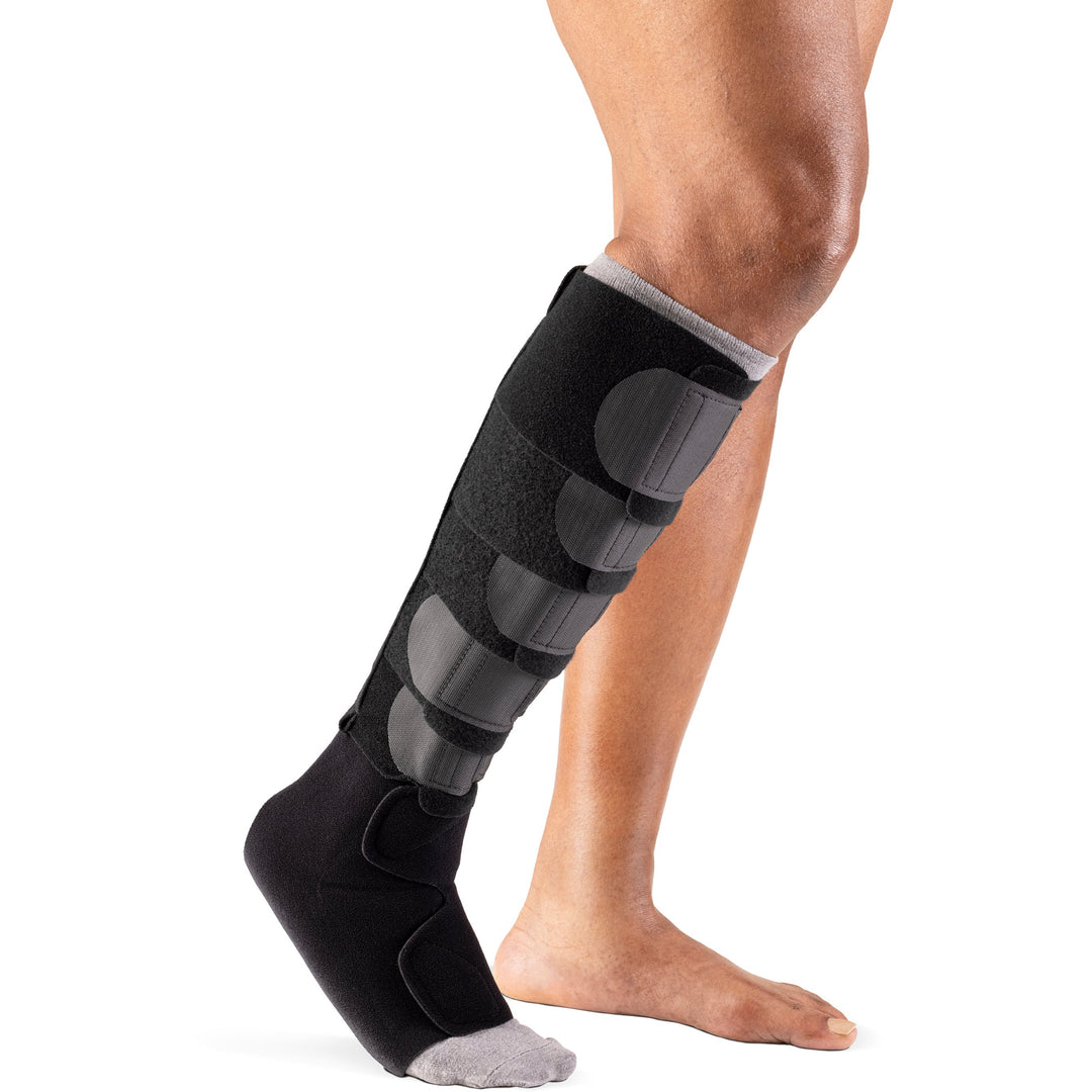 Sigvaris Comprefit Standard Calf & Foot Wrap, Black