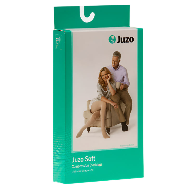 Juzo Soft Pantyhose 30-40 mmHg w/ Open Crotch, Box