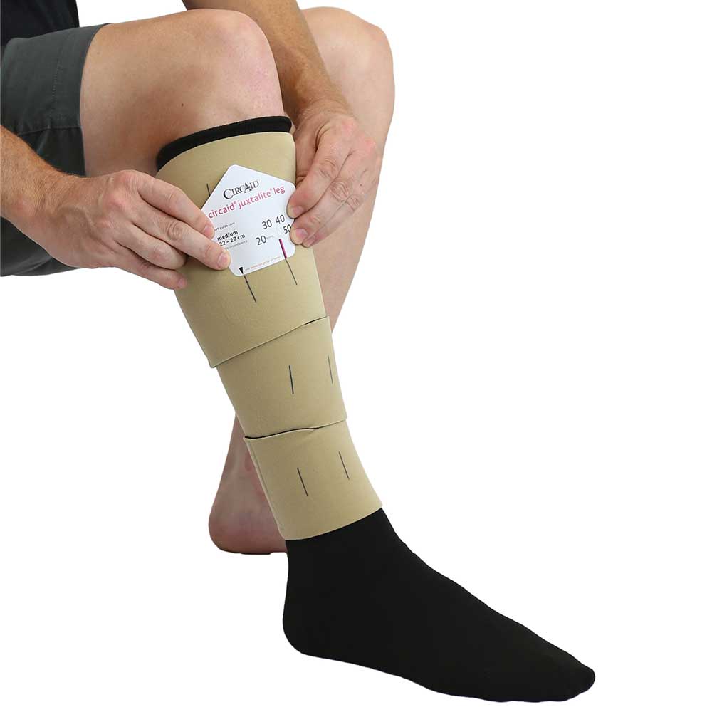 Circaid Juxtalite Lower Leg Compression Wrap, Application 3