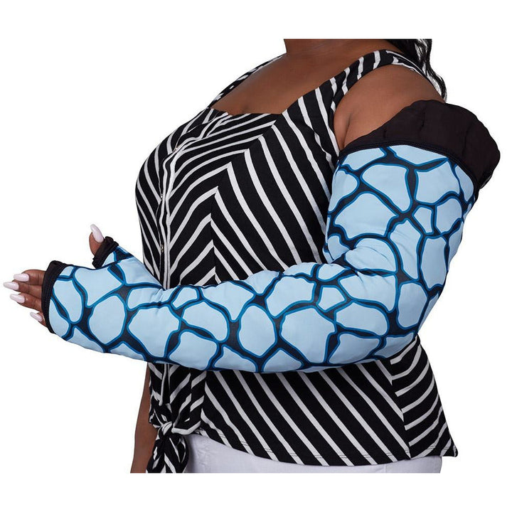 Circaid Profile Foam Arm Sleeve, Blue Giraffe