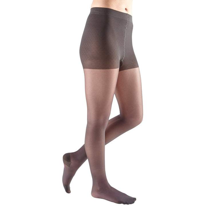 Mediven Sheer & Soft Women's 15-20 mmHg Pantyhose, Charcoal