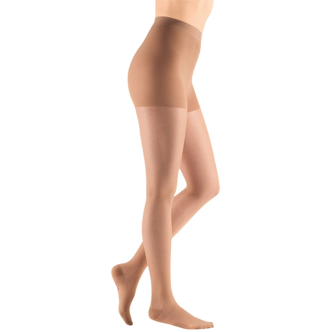 Mediven Sheer & Soft Womens 30-40 mmHg Maternity Pantyhose, Natural