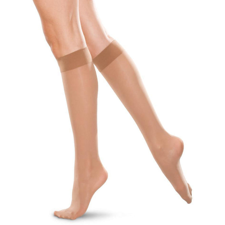 TherafirmLight 10-15 mmHg Knee High, Sand