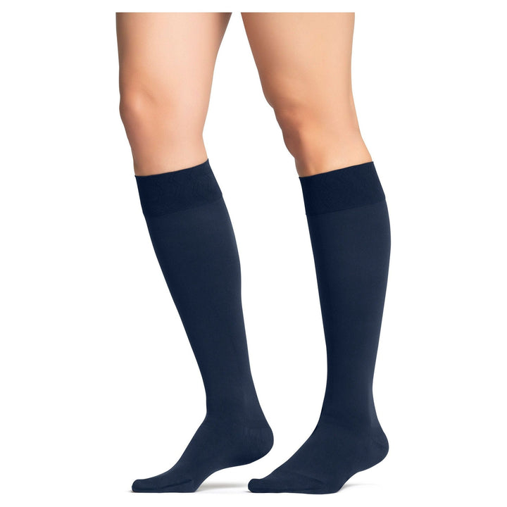 JOBST® Opaque Women's Knee High 20-30 mmHg, Maternity, Navy