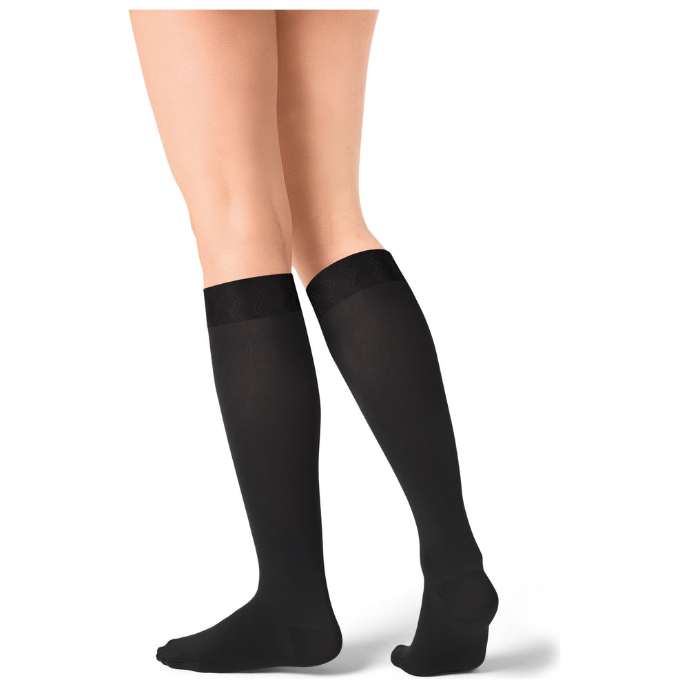 JOBST® Opaque Women's Knee High 15-20 mmHg, Maternity, Black