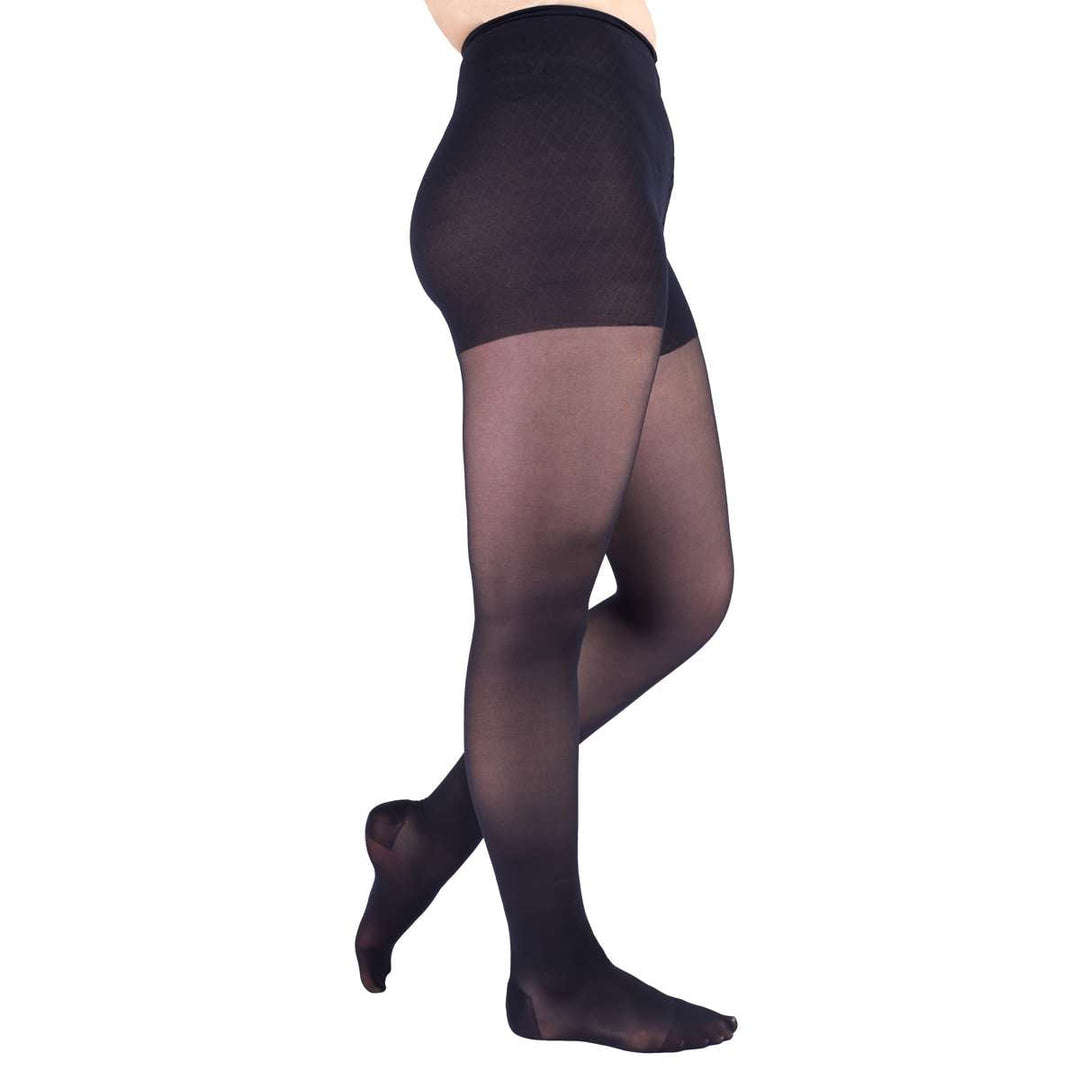 Mediven Sheer & Soft Women's 20-30 mmHg Pantyhose, Navy