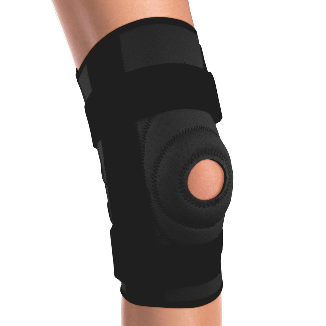 OTC Neoprene Knee Stabilizer - Spiral Stays, Black