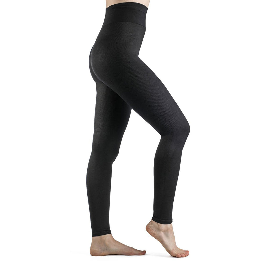 shops sales NEW BROWN COMPRESSION FOOTLESS LEGGINGS 15-20mmHg